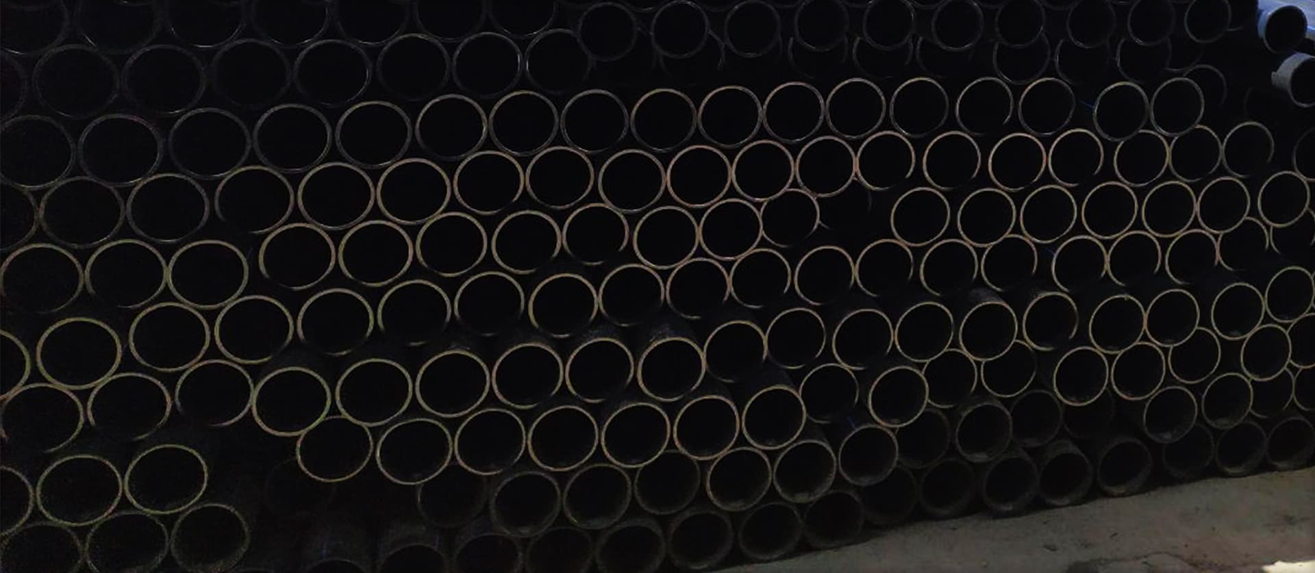 Склад ПНД-труб Pipe-Plast — отрезки готовы к отгрузке