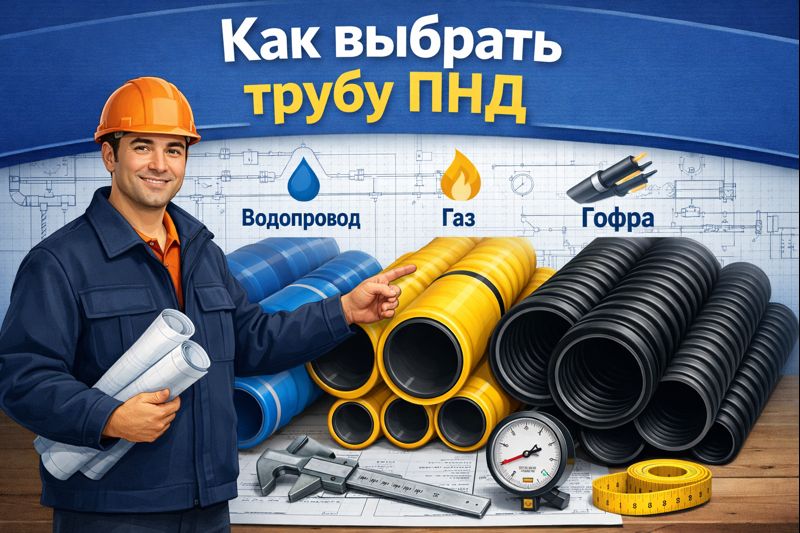 Как выбрать трубу пнд